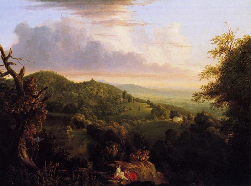 Thomas Cole View of Monte Video, Seat of Daniel